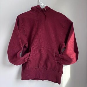 Camber Heavyweight Hoodie – Maroon (Size Small, Made in USA)